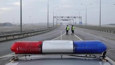 Traffic on the Crimean Bridge was temporarily suspended